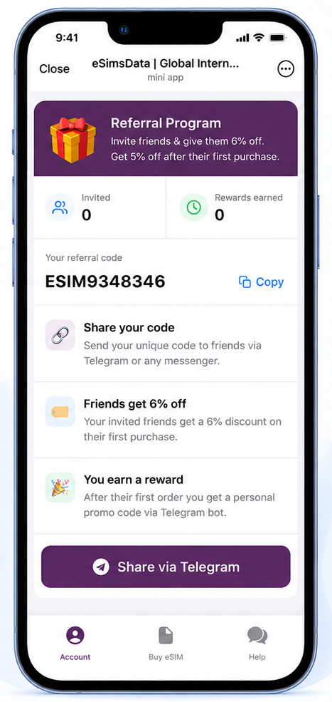 Referral rewards