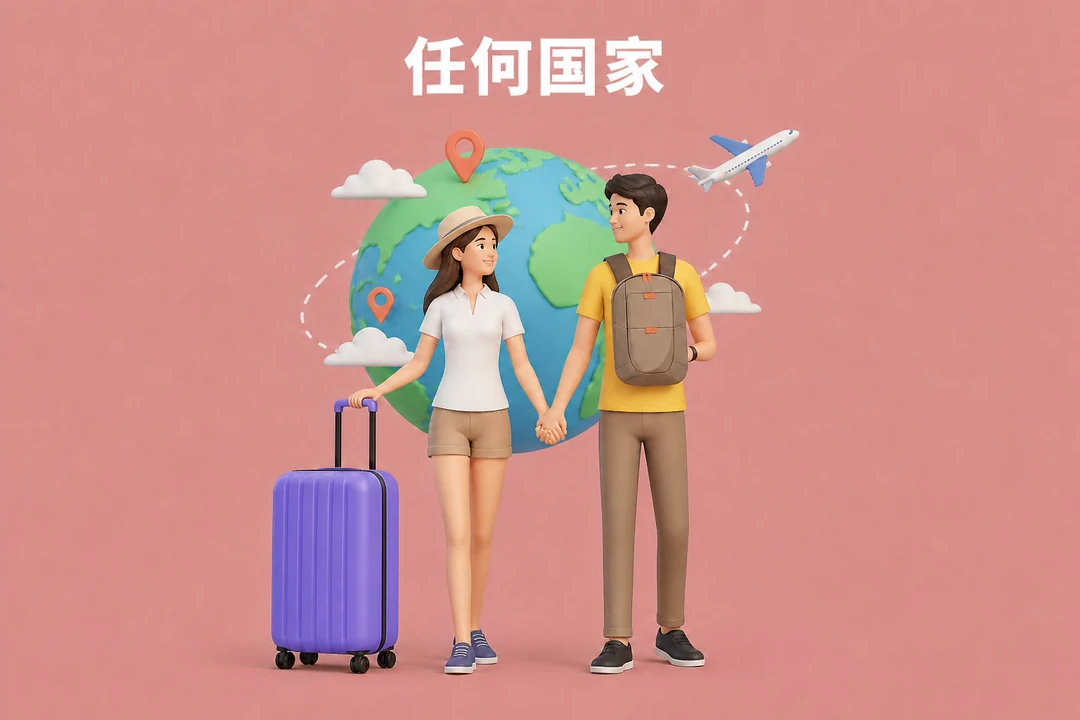 适合国际旅行的 eSIM 覆盖