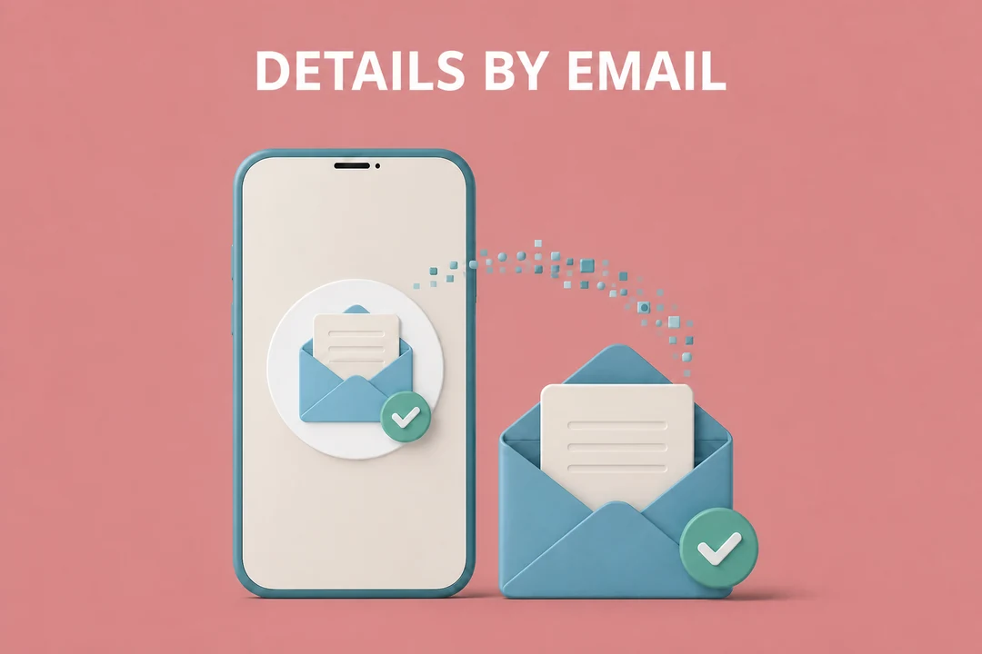 eSIM installation details by email